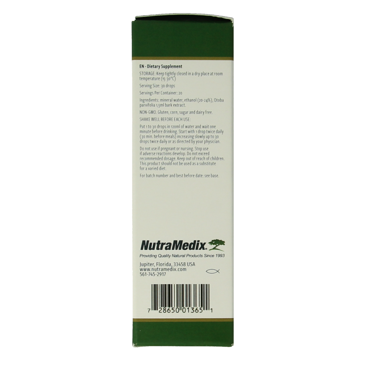 Nutramedix Banderol 30.00 Milliliter