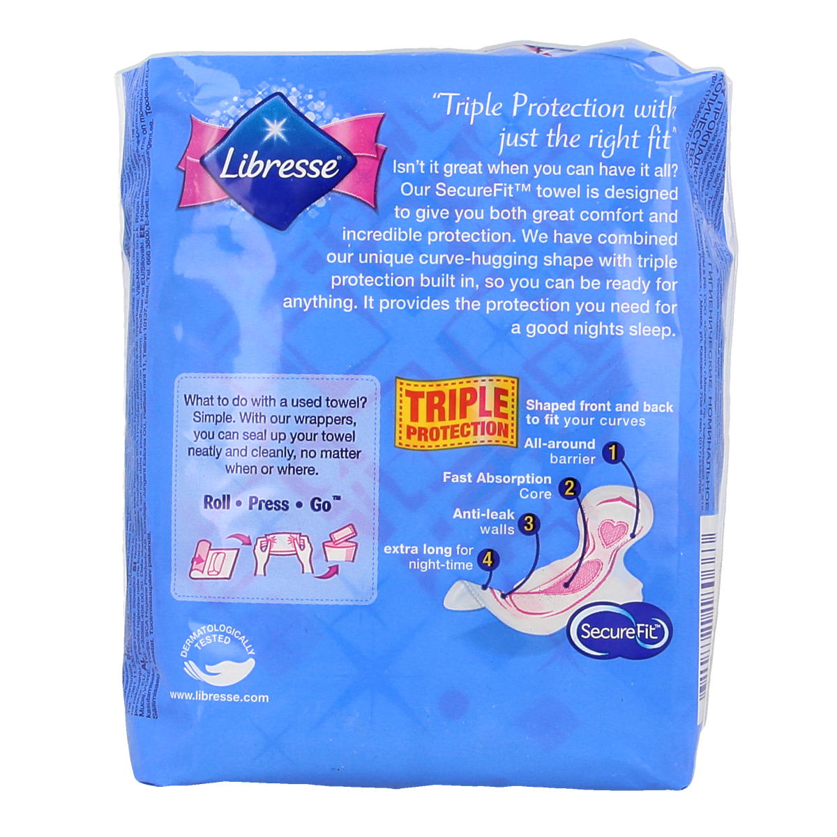 Libresse Ultra thin goodnight wings 10.00 Stuks