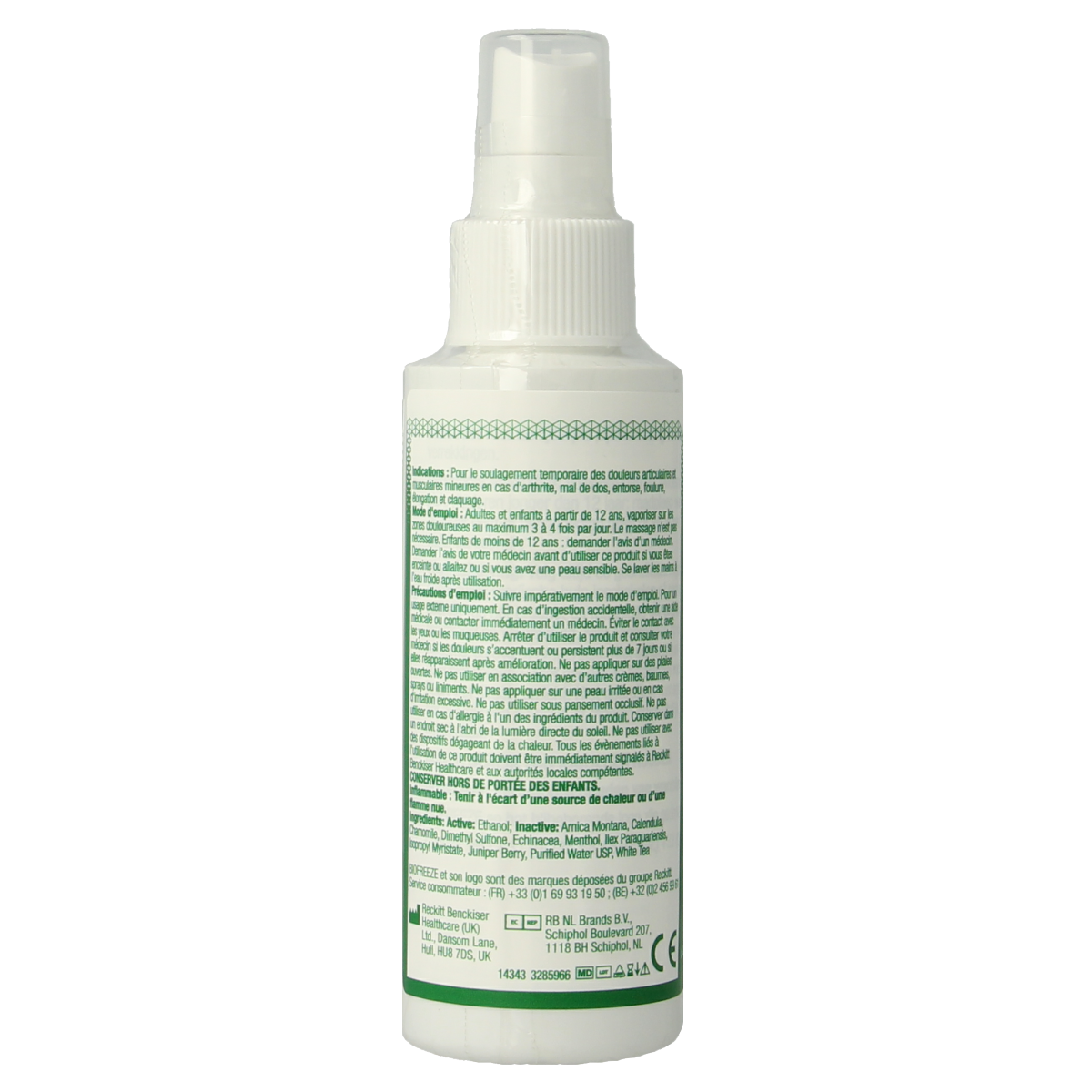 Biofreeze Biofreeze spray 118.00 Milliliter