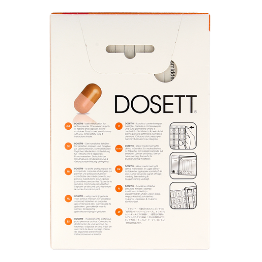 Dosett Doseerbox medicator 1.00 Stuks