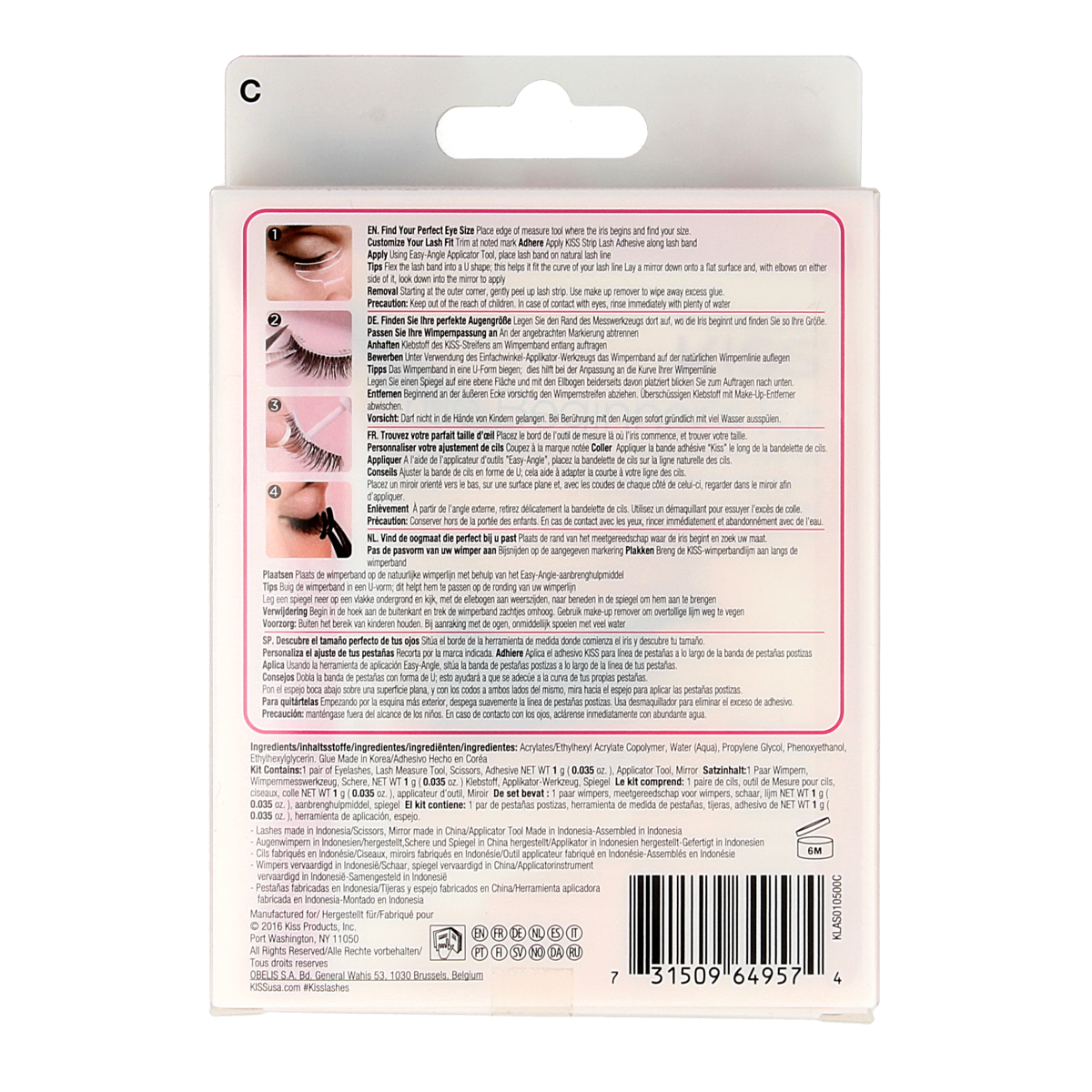 Kiss True beginners kit 1.00 Stuks