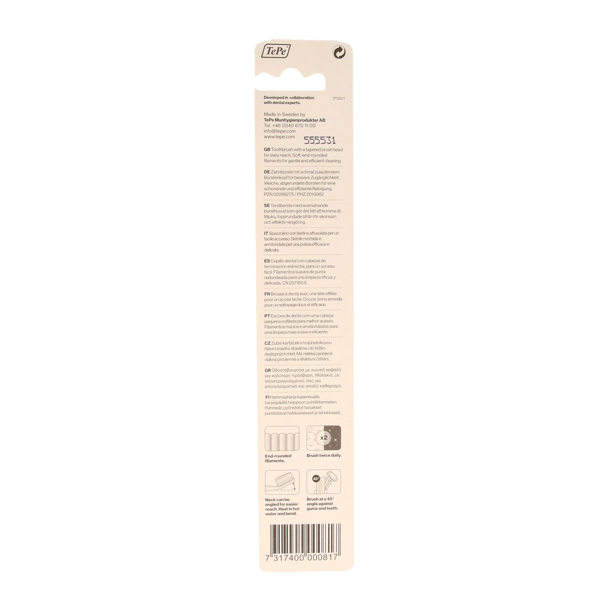 TePe Tandenborstel select soft 1.00 Stuks