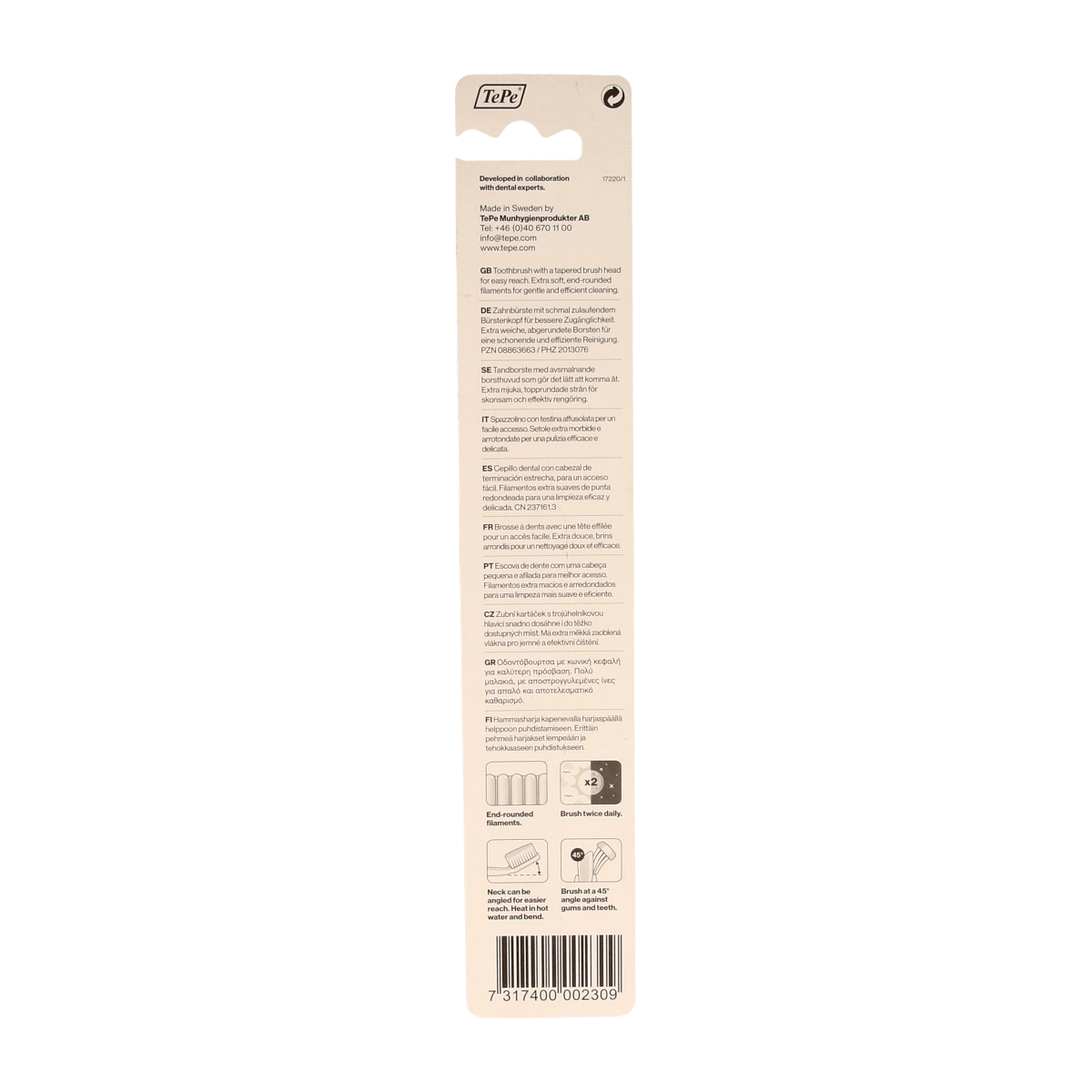 TePe Tandenborstel select extra soft 1.00 Stuks