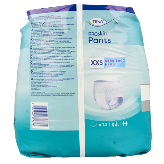 Tena Proskin pants plus XXS 14 Stuks
