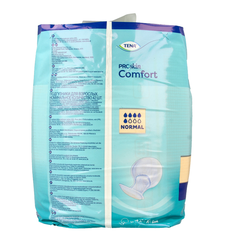 Tena Proskin comfort normal 42 Stuks