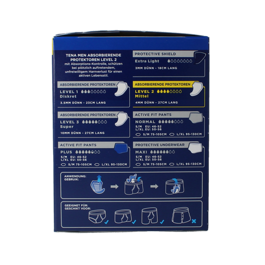 Tena Men active fit L2 12 Stuks