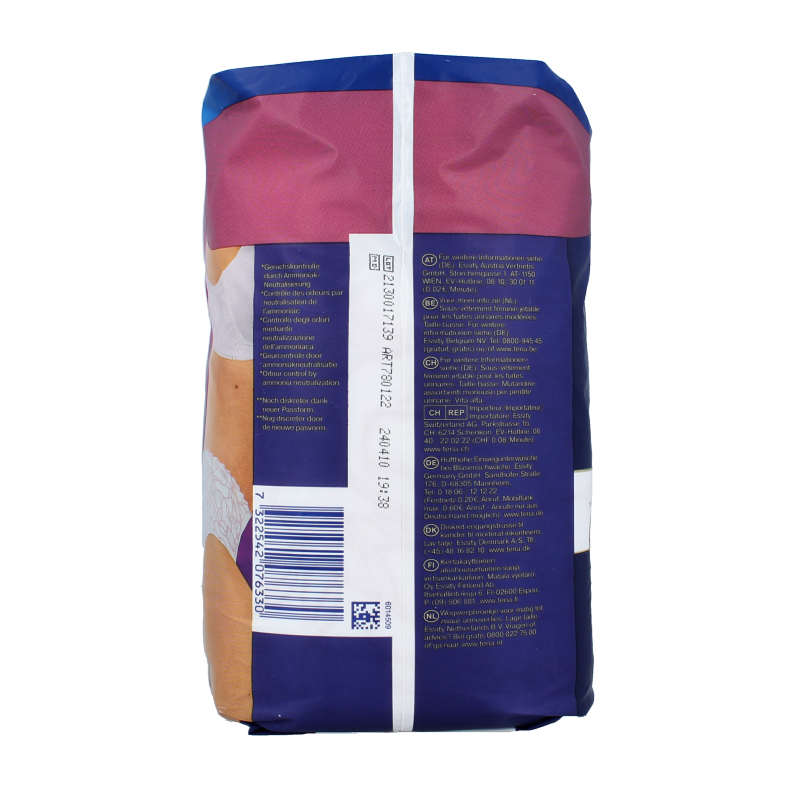 Tena Silhouette plus low waist wit L 10 Stuks