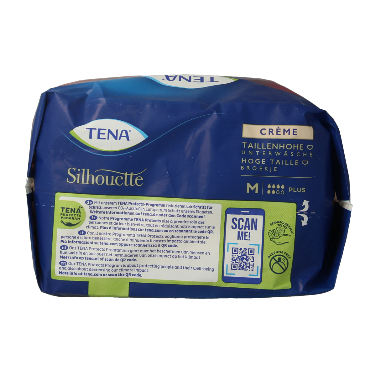 Tena Silhouet plus high waist creme medium 9.00 Stuks