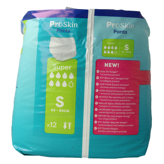 Tena Proskin pants super S 12 Stuks