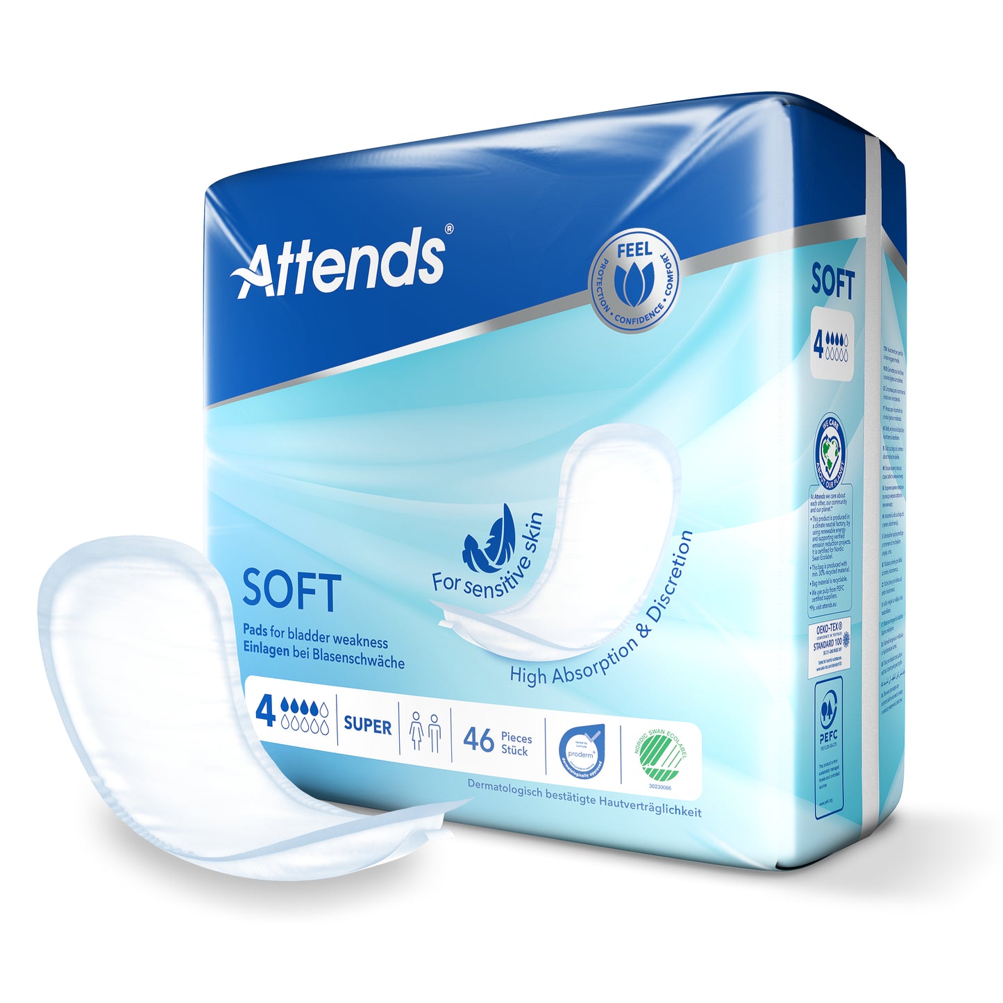 Attends Inlegger soft super 4 46 Stuks