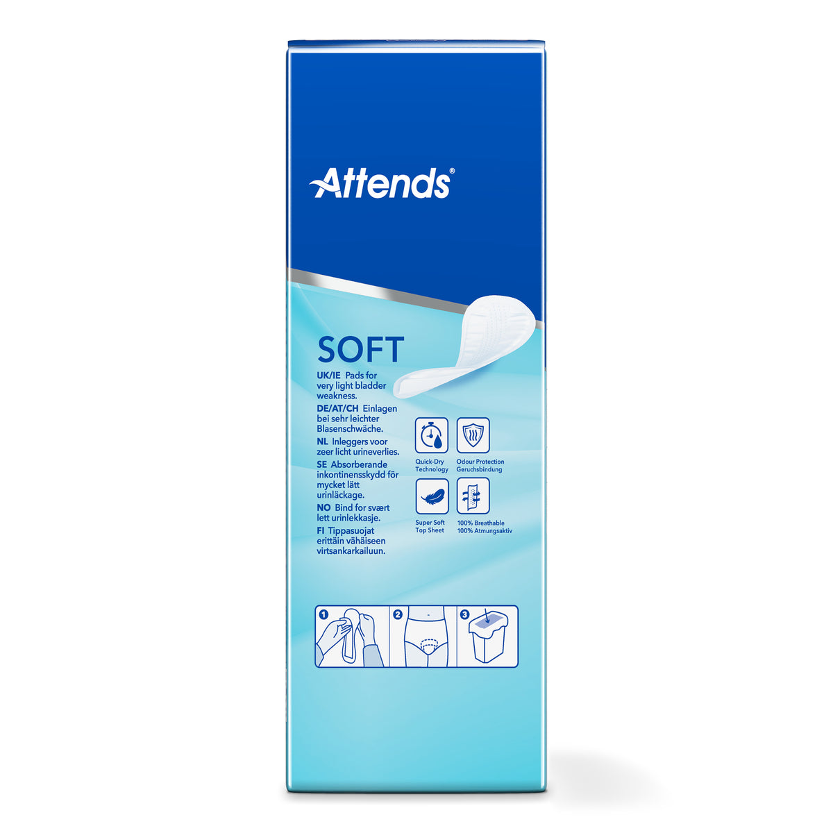 Attends Inlegger soft ultra mini 28.00 Stuks