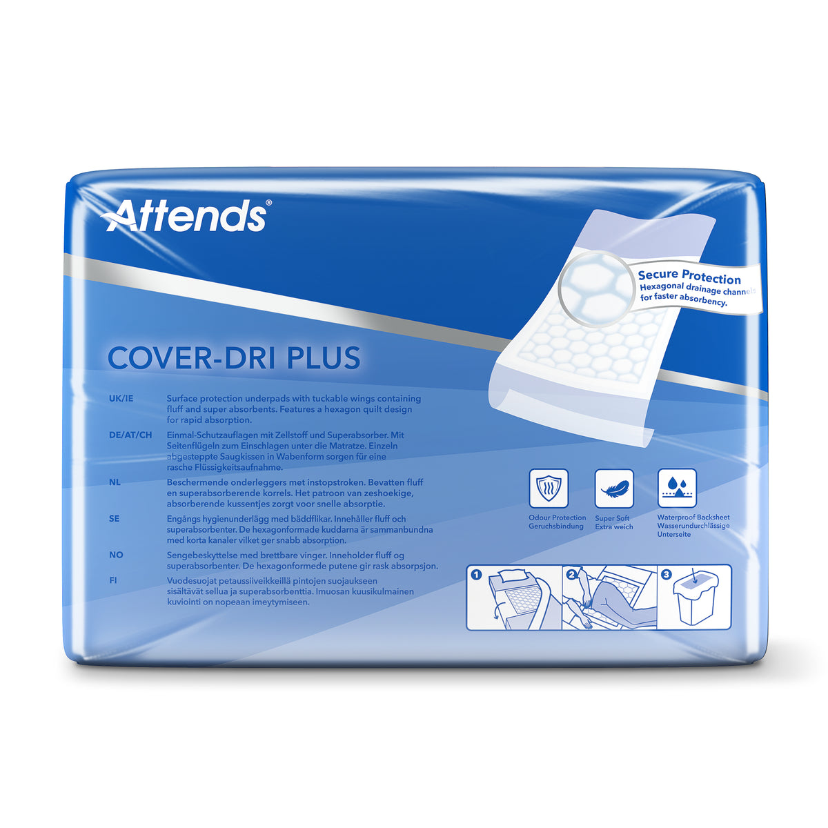 Attends Cover dri 80 x 170 7.00 Stuks