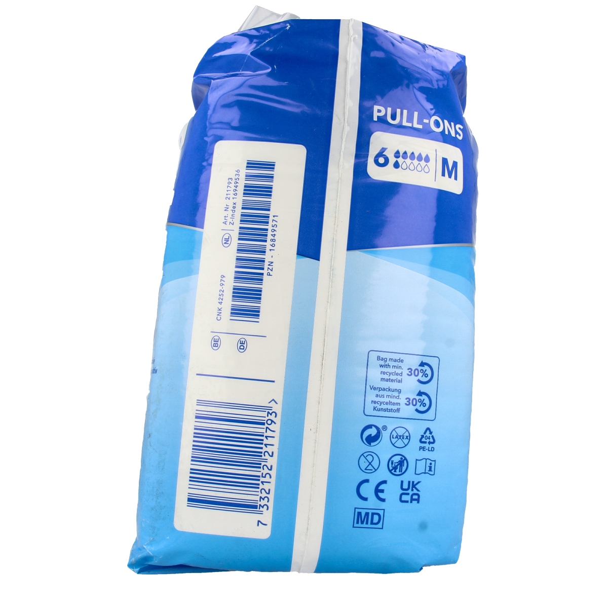 Attends Pull-ons 6 maat M 18 Stuks