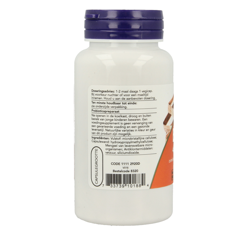 NOW Biotica 4x6 acidophilus 60 Vegetarische capsules