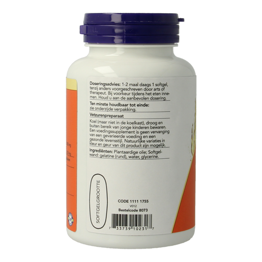 NOW Teunisbloemolie extra 1300mg 60 Softgels