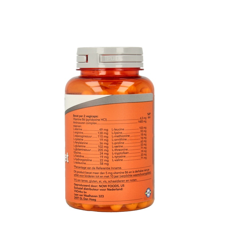 NOW Amino compleet 120 Vegetarische capsules