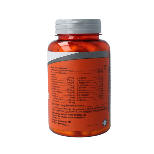 NOW Amino compleet 120.00 Vegetarische capsules