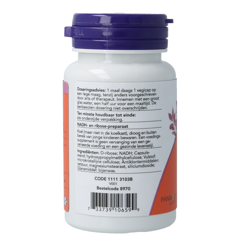 VitOrtho NADH 10mg 60 Vegetarische capsules