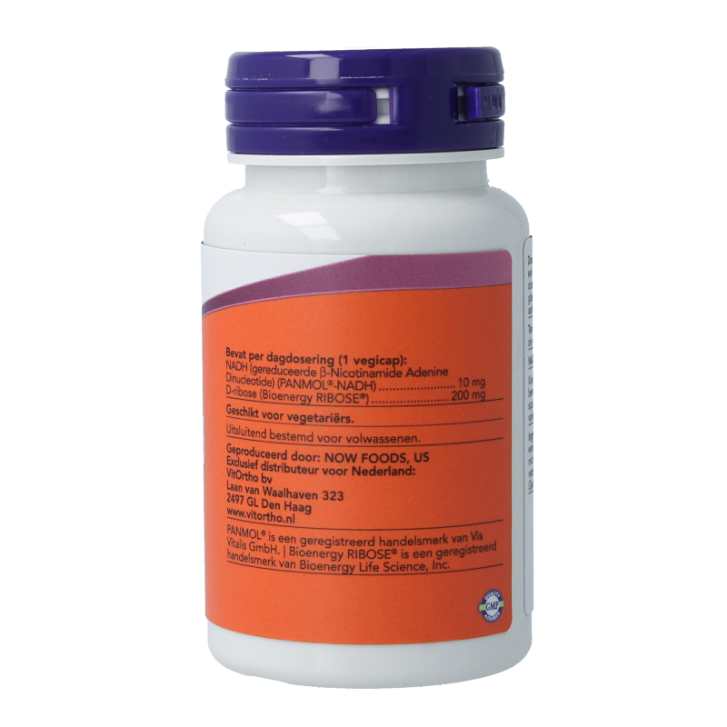 VitOrtho NADH 10mg 60 Vegetarische capsules