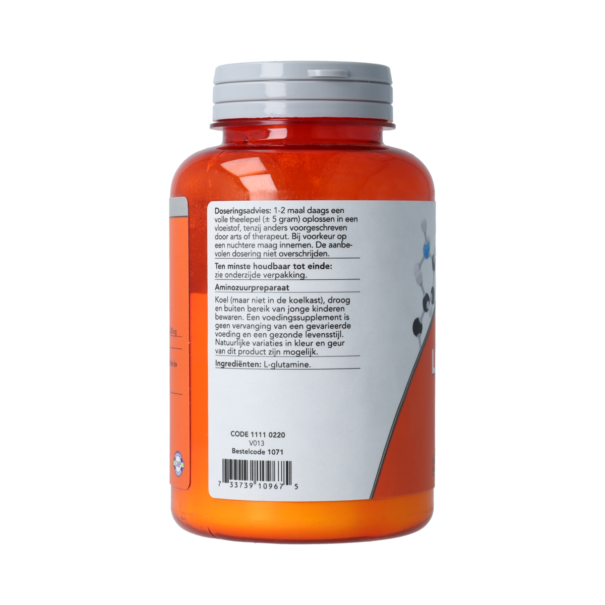 NOW L-Glutamine poeder 170.00 Gram