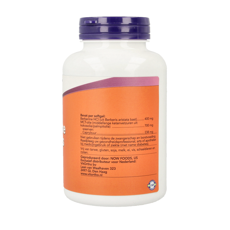 NOW Berberine 400mg 90 Softgels