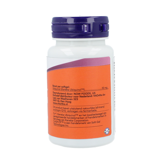 NOW Co-Q10 ubiquinol 50mg 60.00 Softgels