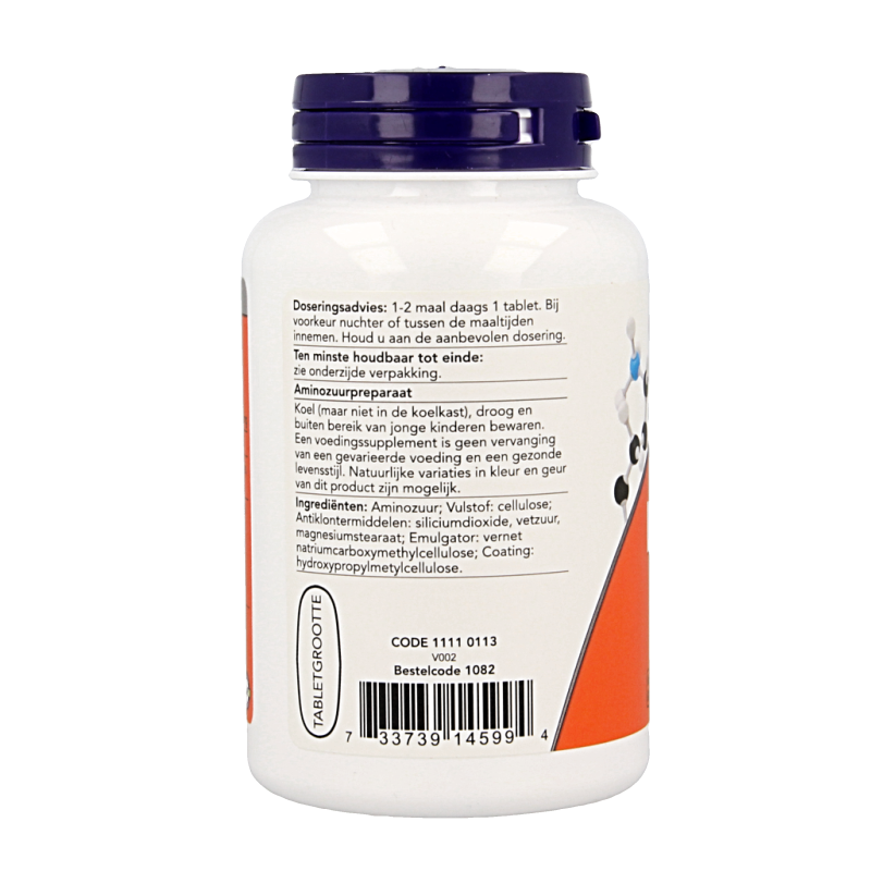 NOW L-Lysine 1000mg 100 Tabletten