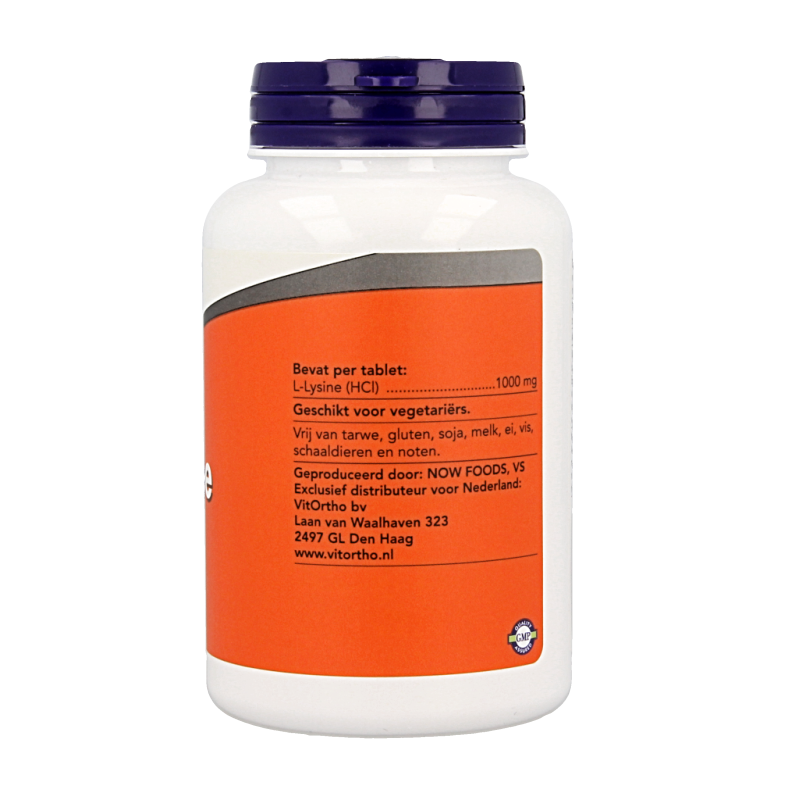 NOW L-Lysine 1000mg 100 Tabletten