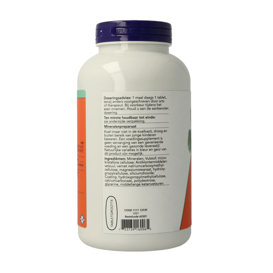 NOW Calcium 500mg magnesium 250mg 250 Tabletten