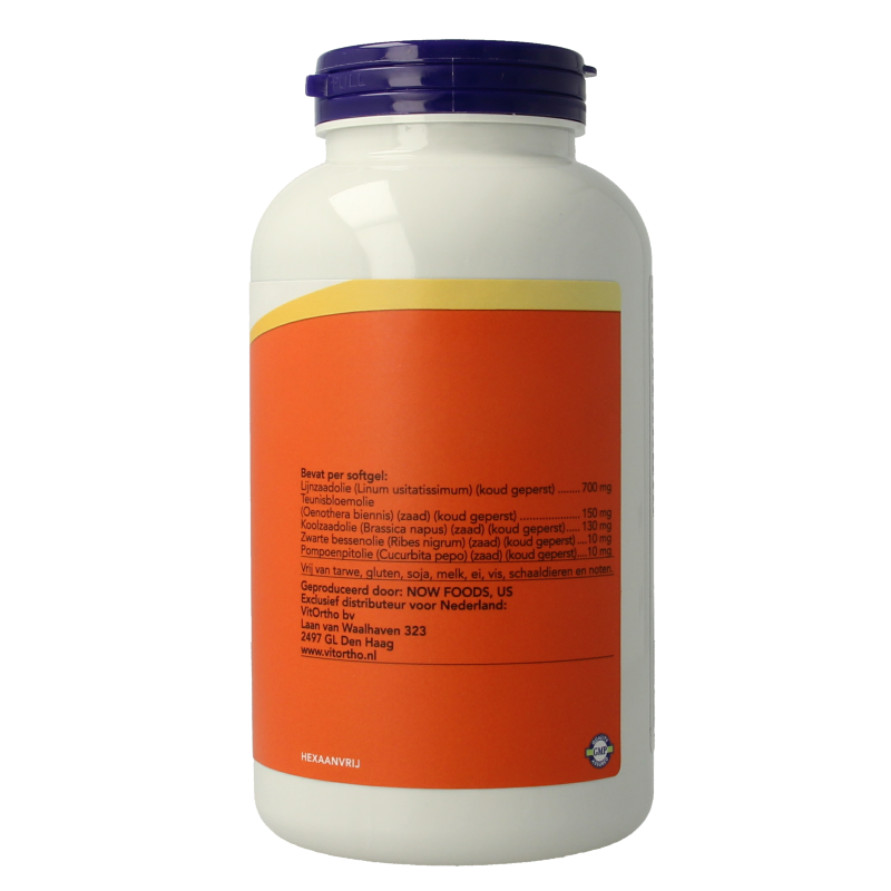 NOW Omega 3-6-9 1000mg 250 Softgels