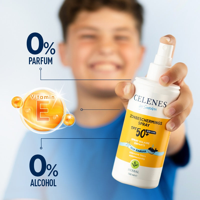 Celenes Herbal sun spray kids SPF50 150 Milliliter