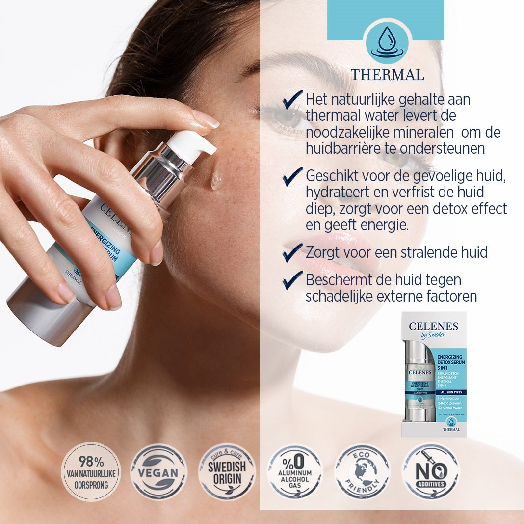 Celenes Thermal 3 in 1 detox serum 30 Milliliter