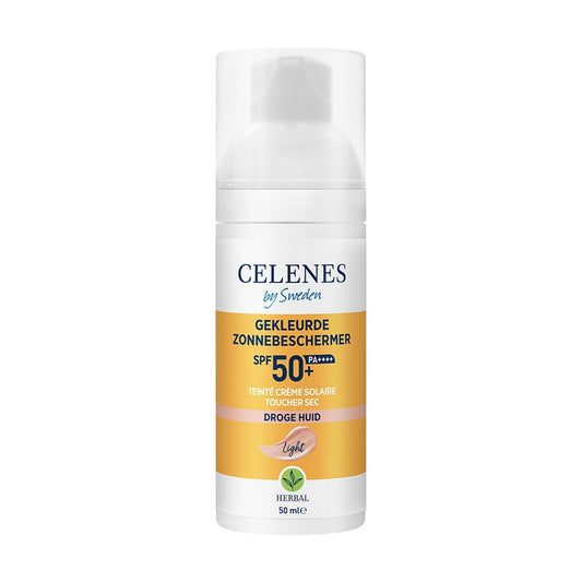 Celenes Herbal dry touch tinted light fluid SPF50+ 50 Milliliter