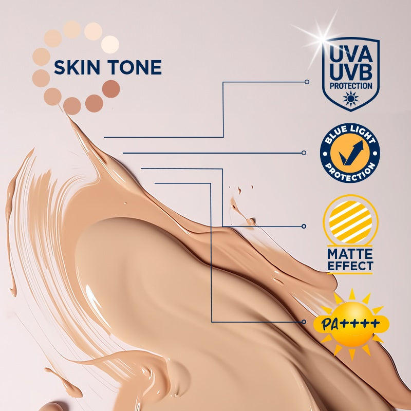 Celenes Herbal dry touch tinted light fluid SPF50+ 50 Milliliter