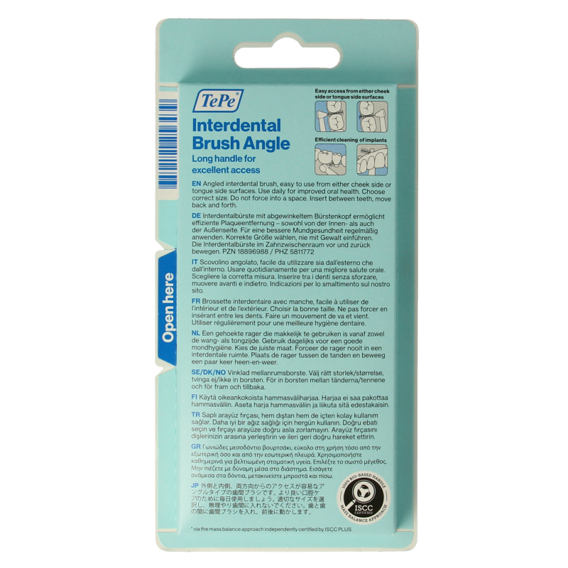 TePe Interdentale ragers original rood 0,5mm maat 2 6 Stuks