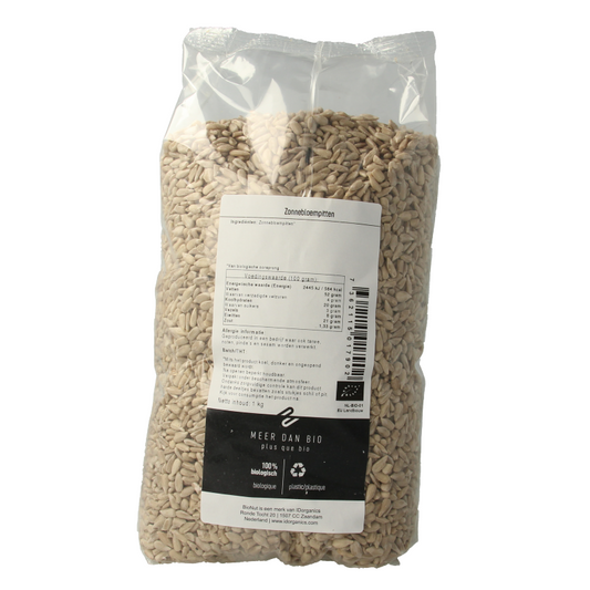 Bionut Zonnebloempitten bio 1 Kilogram