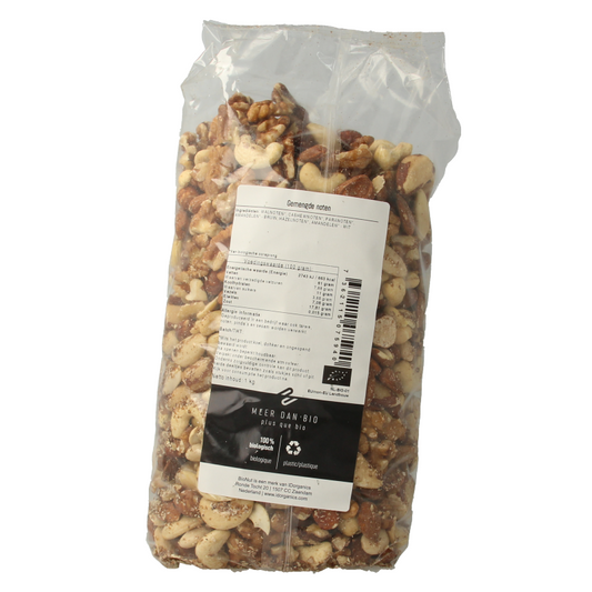 Bionut Gemengde noten met paranoten bio 1 Kilogram
