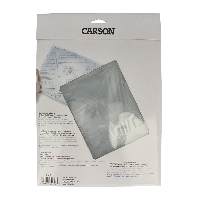 Able 2 Vergrootglas plat hard 1 Stuks