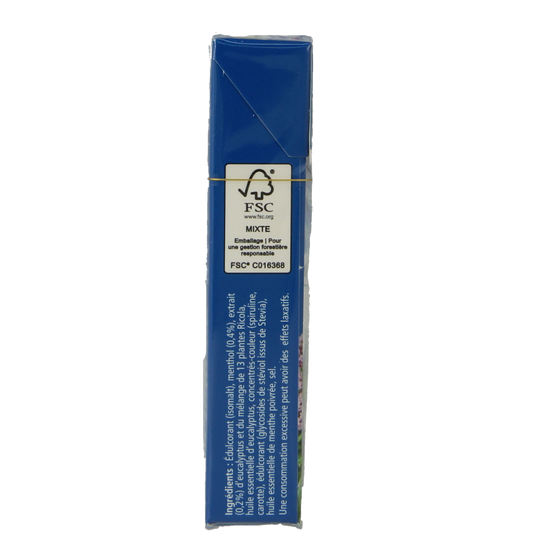 Ricola Menthol extra strong suikervrij 50 Gram