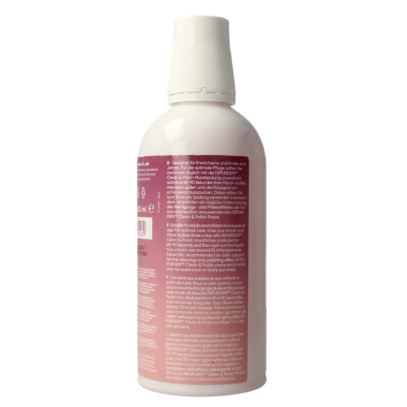 Wild Mondwater cleansing & polish 500 Milliliter