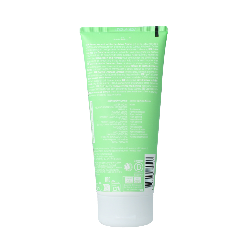 Weleda Citrus refresh douchecreme 200 Milliliter