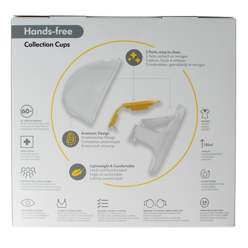 Medela Handsfree collection cups Symphony maat M 1 Stuks