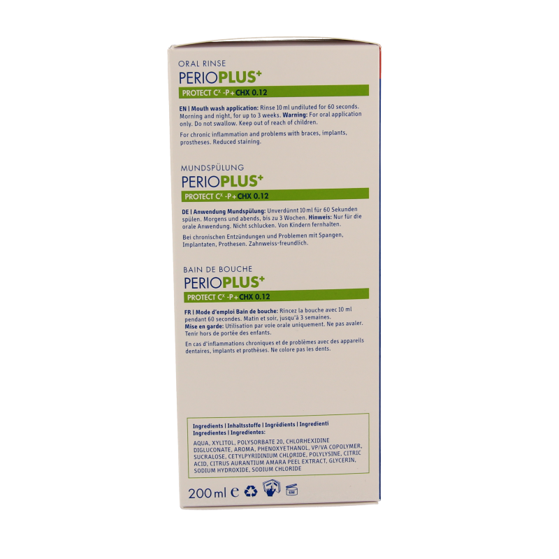 Curaprox Perio plus protect CHX 0.12 200 Milliliter