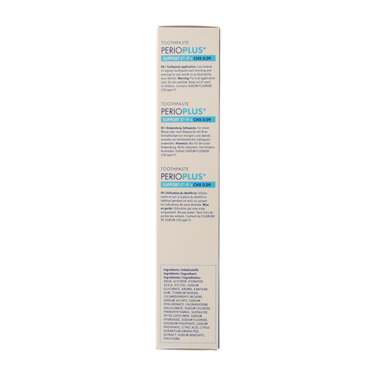 Curaprox Perio plus+ support CHX 0.09 tandpasta 75.00 Milliliter
