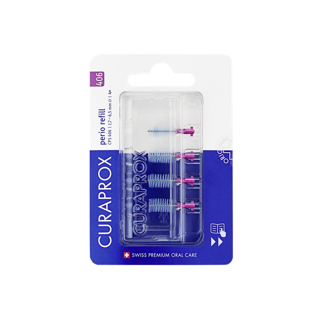 Curaprox CPS 406 perio rager navulling 1.00 Set