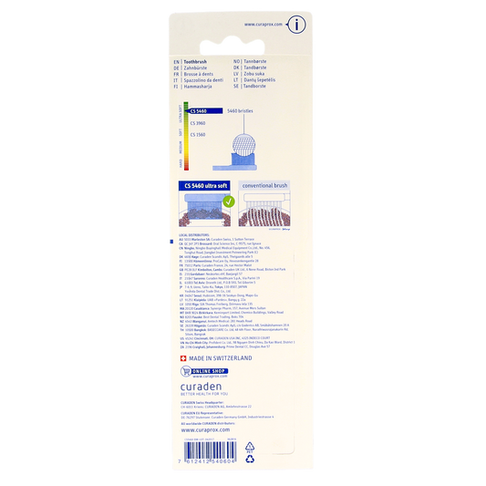 Curaprox Tandenborstel CS 5460 ultra soft 3-pack 3.00 Stuks