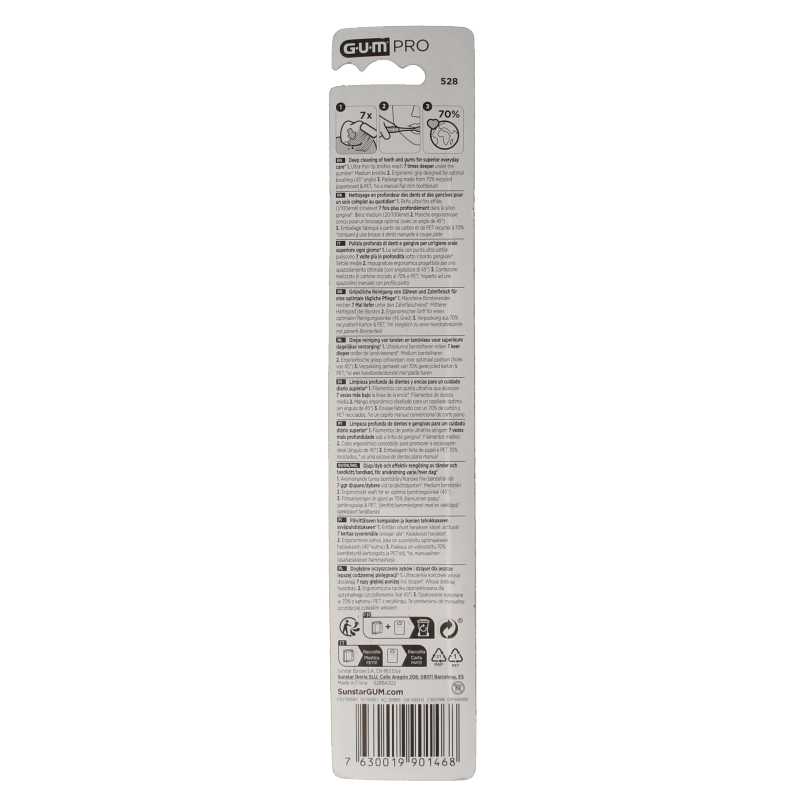 GUM Tandenborstel technique pro medium 1 Stuks