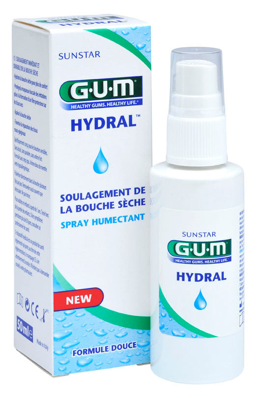GUM Hydral bevochtigingsspray 50 Milliliter