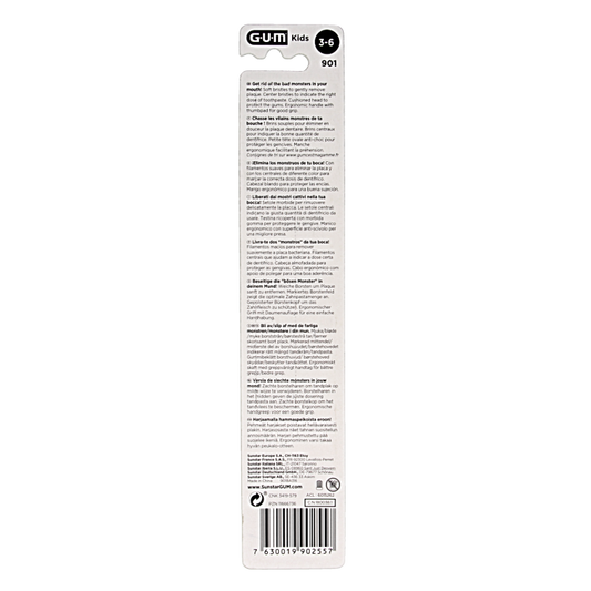 GUM Tandenborstel 2 - 6 jaar 1 Stuks