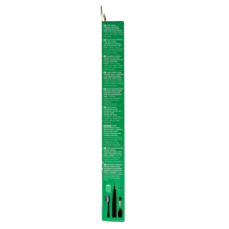 GUM Sonic tandenborstel daily batterij 1 Stuks